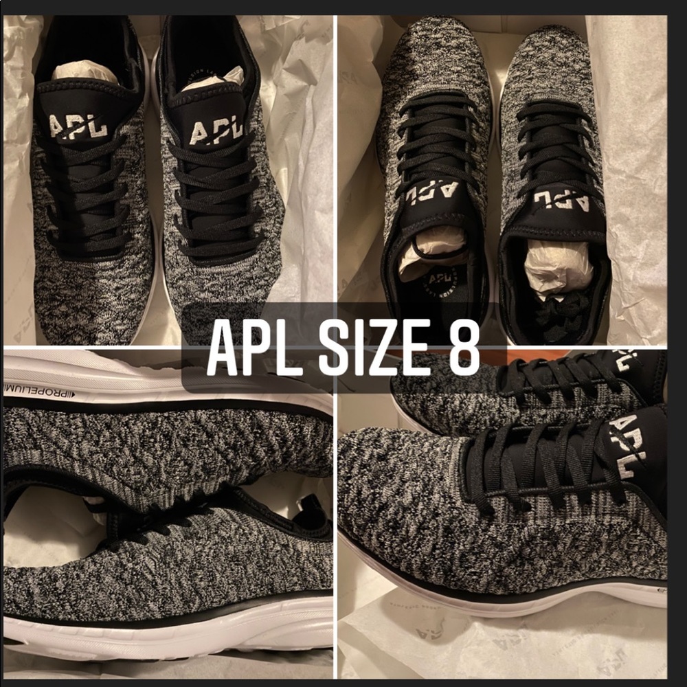 APL Women’s Techloom Phantom Black/gray Size 8